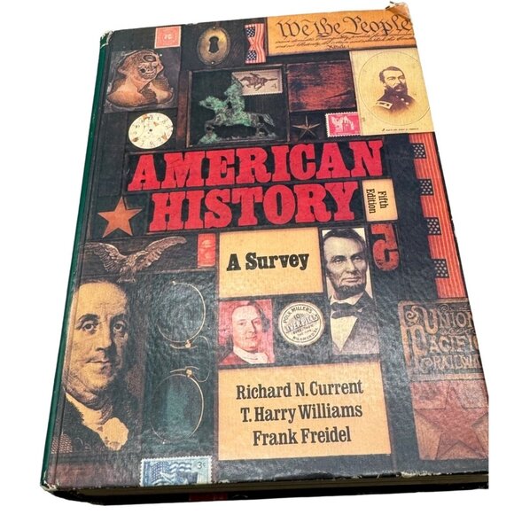 American History a survey hardcover book by Richard Current knopf English READ - Picture 1 of 8